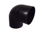 Right Angled Black Air Ducting Connector 
