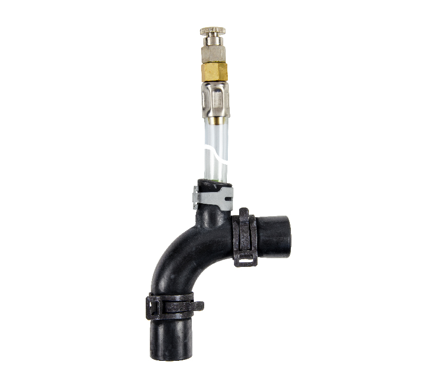 Alde 16mm Rubber T w/ Extended Bleed Valve w/clip PRIMA Leisure