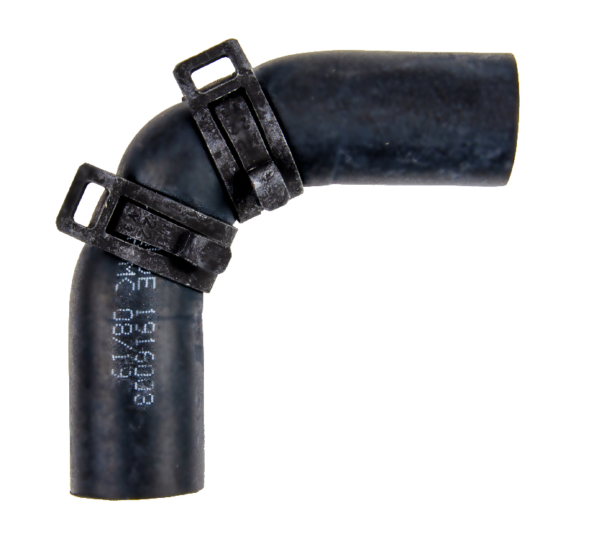 Alde 16mm Rubber Elbow 90 Degree w/clips 60/60mm