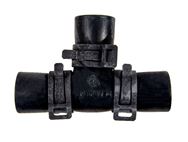 Alde 16mm Rubber T connector w/clips