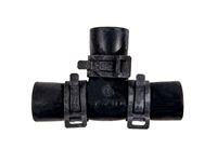 Alde 16mm Rubber T connector w/clips