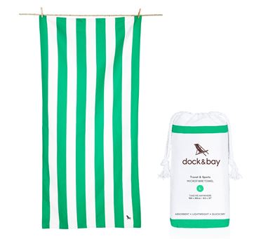 Dock & Bay Cabana Towel Green - Extra Large