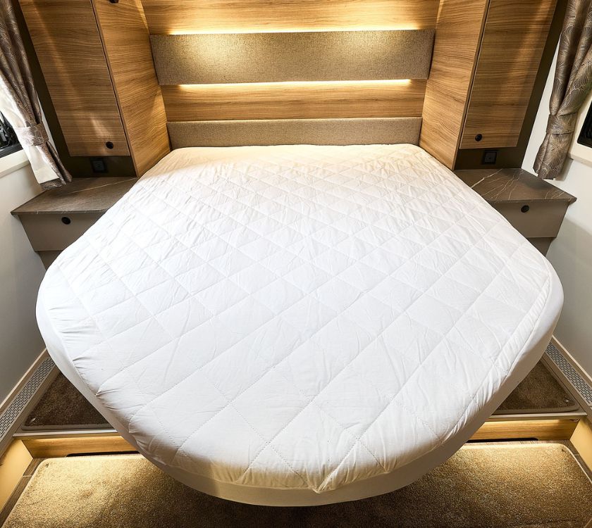 Tuck me Under - Luxury 100% Cotton Topped Mattress Protector - Coachman Island Bed