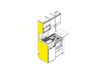 Read more about AE2 AL1 76-2 Full Height Kitchen Locker Cheek product image