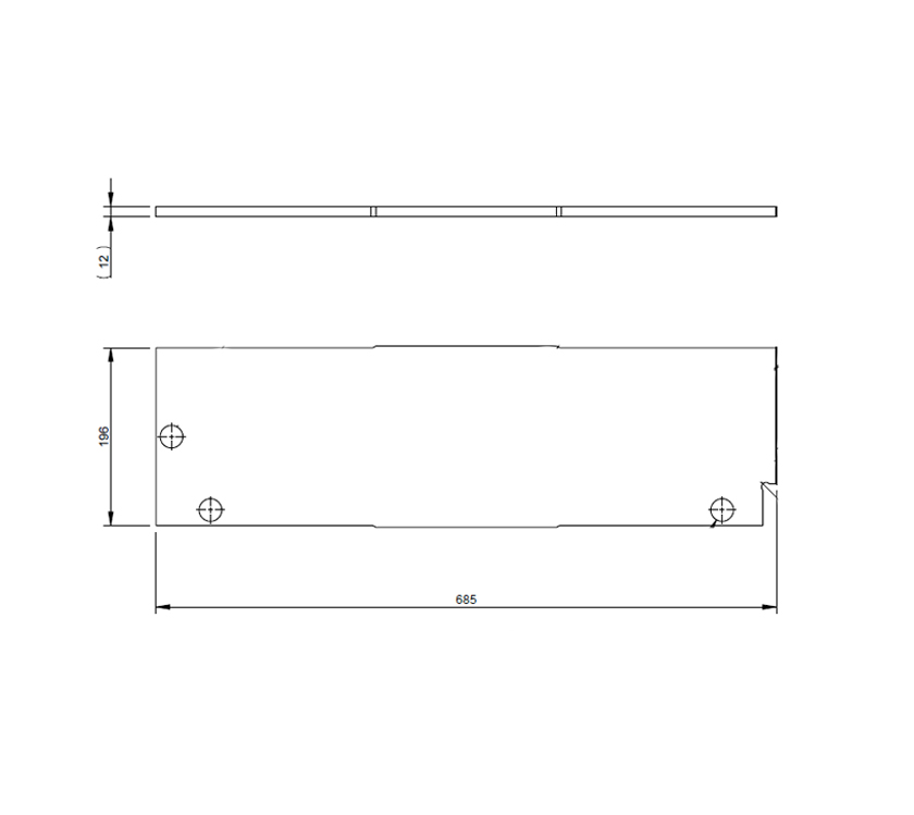 AG1 Porto Table Store Lower Shelf