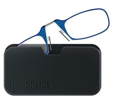 ThinOPTICS Reading Glasses Azure Blue +2.0