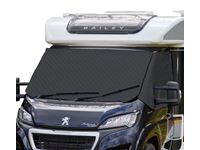 Insulated Windscreen Cover Peugeot Cab - Black