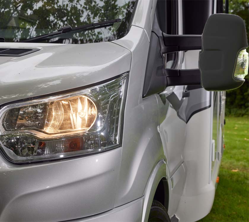 Adamo Motorhome Ford Cab Protection Pack - Black