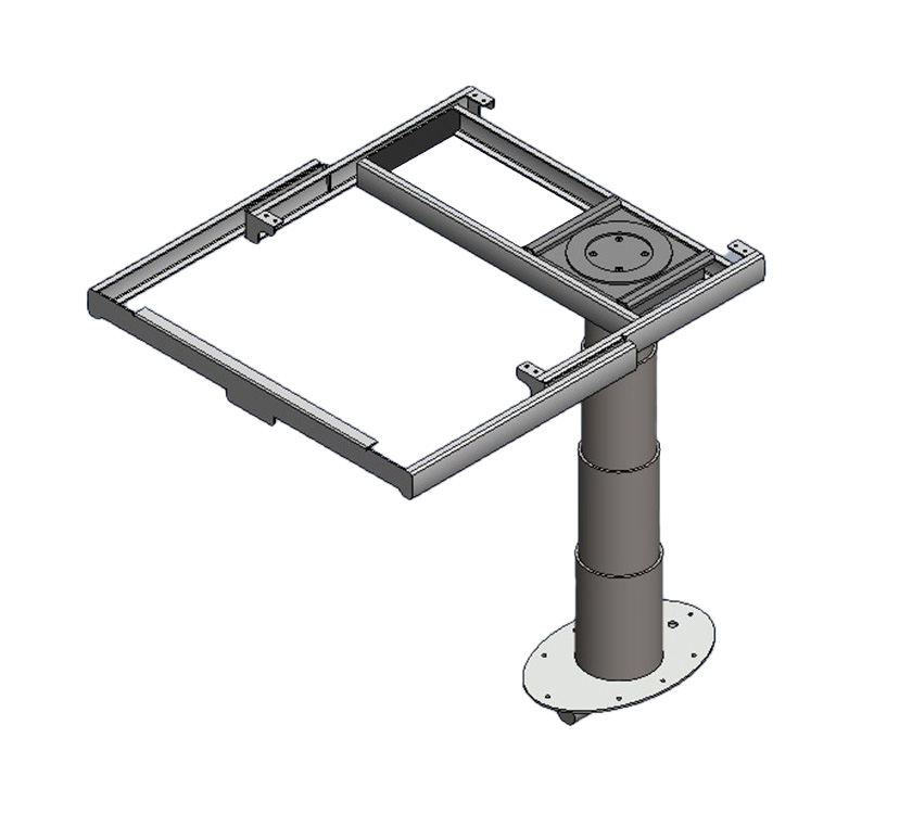 EV1 Adamo Electric Table Leg & Top Frame Kit