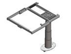 EV1 Adamo Electric Table Leg & Top Frame Kit