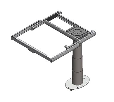 EV1 Adamo Electric Table Leg & Top Frame Kit