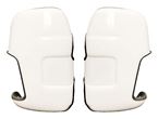 Motorhome Mirror Protectors - Ford Transit - White