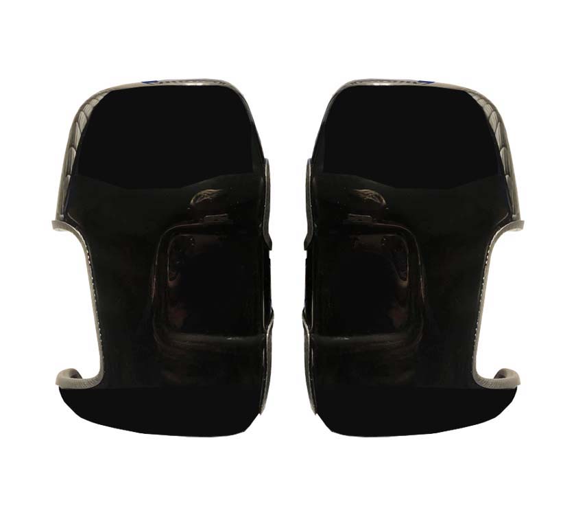 Premium Long Arm Motorhome Mirror Protectors - Ford Transit - Black