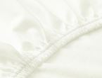 White Fitted Sheet for 5FT8 W x 6FT3 L Wide Double