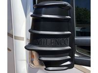 Milenco Mercedes Sprinter Motorhome Wing Mirror Protectors - Black