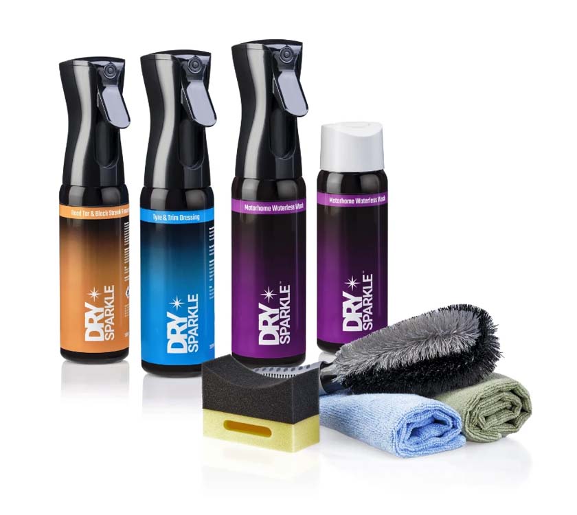 Dry Sparkle Motorhome External Cleaning Pack