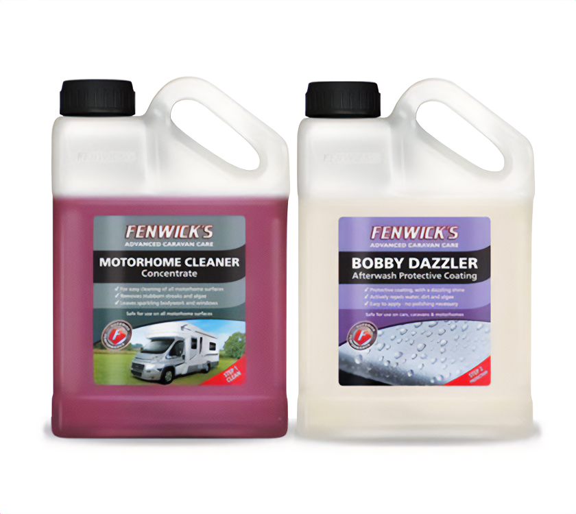 Fenwicks Motorhome Cleaner & Bobby Dazzler Bundle
