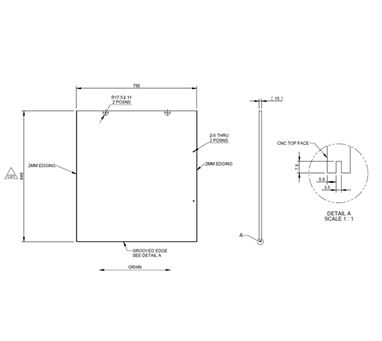 EV1 69-4 Interior Garage Door