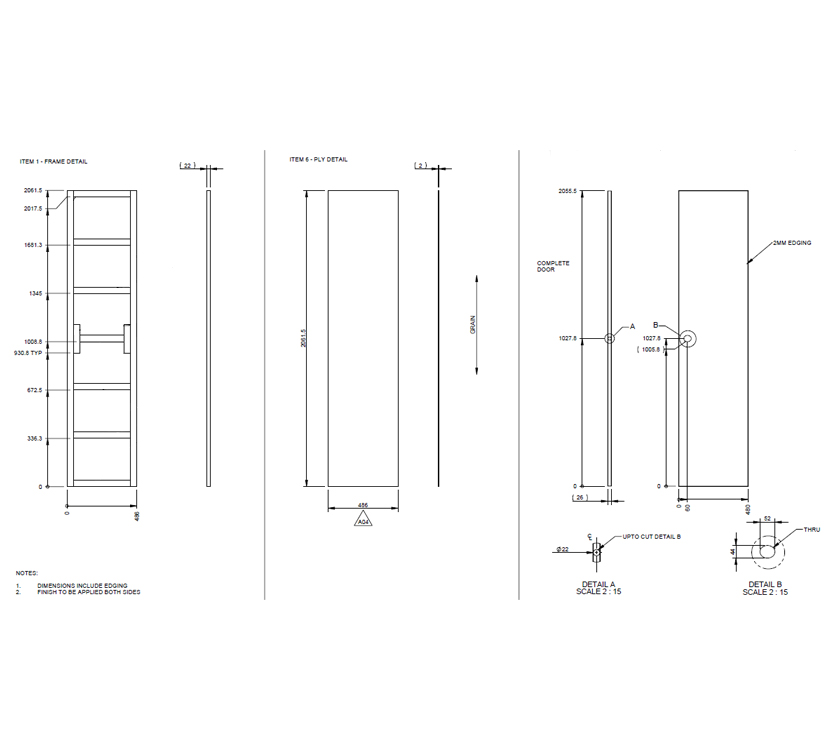 AE2 66-2 TC Door (A04)