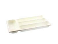 PS4 AE1 Cutlery Tray White (210mm x 390mm)