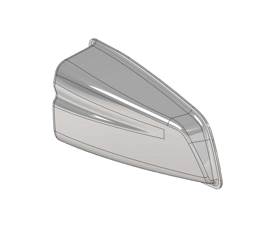 AH2 Rear Aero Awning Cap
