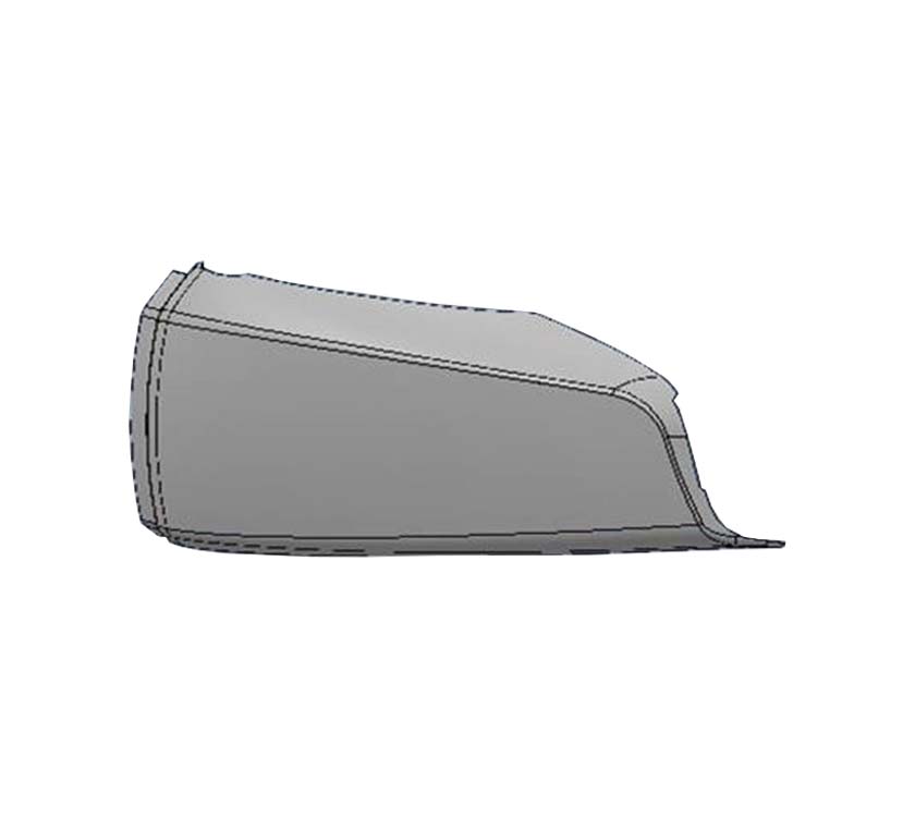 AH2 O/S/F Lower Interface Moulding