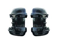 Milenco Long Arm Motorhome Mirror Protectors Black