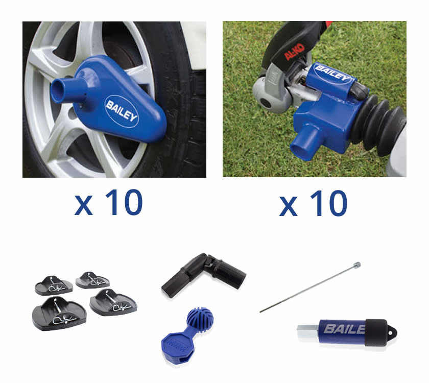 Wheel & Hitch Lock Bundle - Nemesis