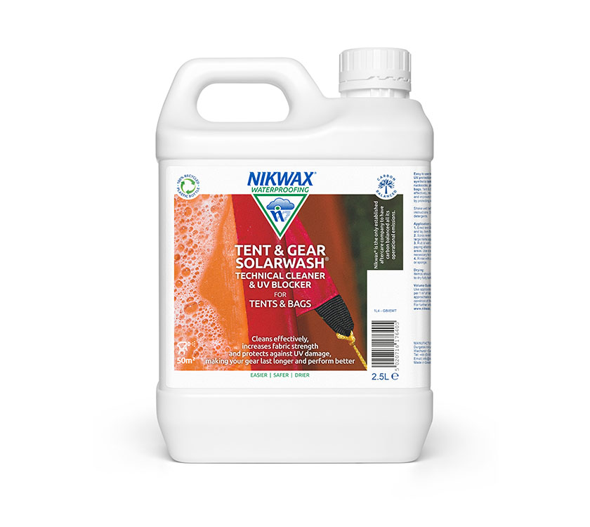 Nikwax Tent & Gear Solarwash 2.5Ltr
