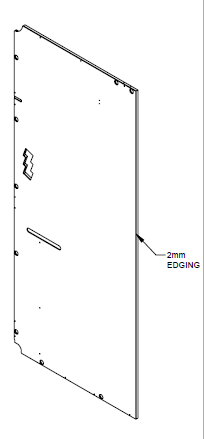 PS6 Grande Messina Robe Sliding Door Cheek