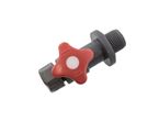 PRIMA Awning Connecting Tube Red Valve