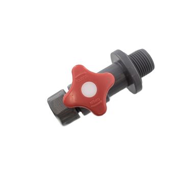 PRIMA Awning Connecting Tube Red Valve