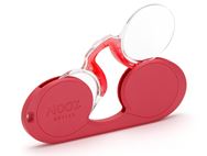 Nooz Optics Oval Reading Glasses - Tomato Red +1