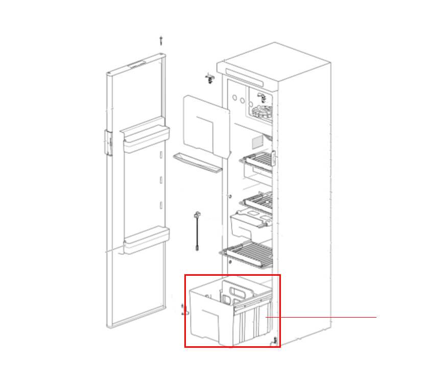 Read more about Thetford N4142E Fridge Vegetable Bin product image