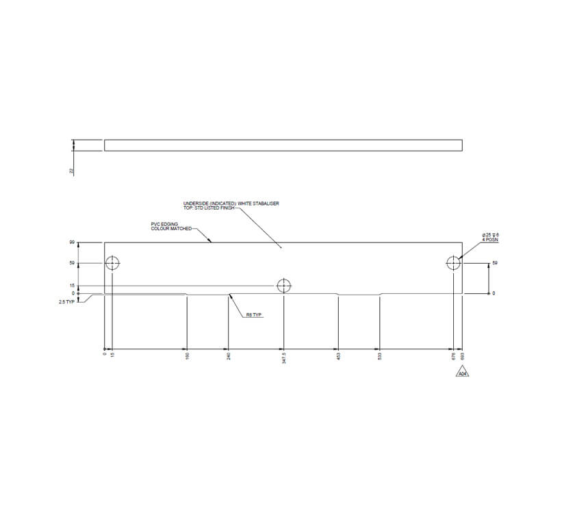 Read more about UN4 SV2 Table Stow Worktop (Revision A04) product image