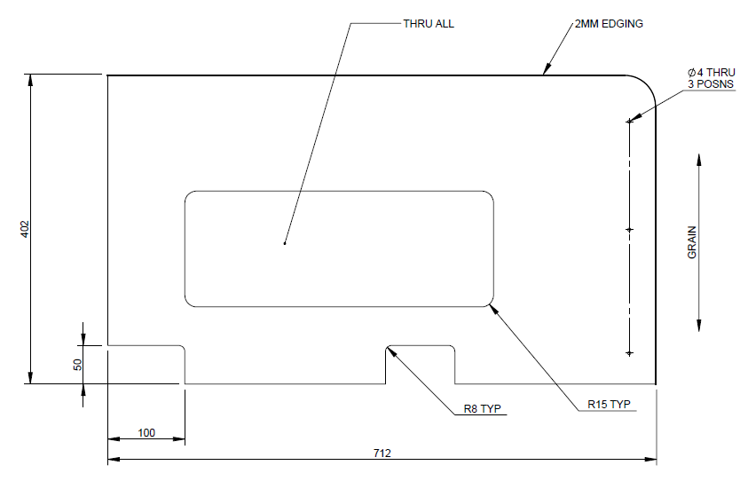 Read more about UN4 Seville Front Bunk End O/S And N/S product image