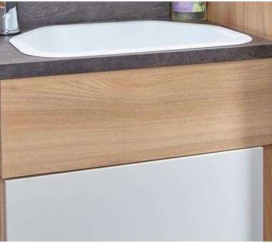 AG1 STD Rear Vanity Unit Sink Fascia