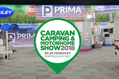 Read blog article - Prima at the NEC Caravan, Camping & Motorhome Show 2018