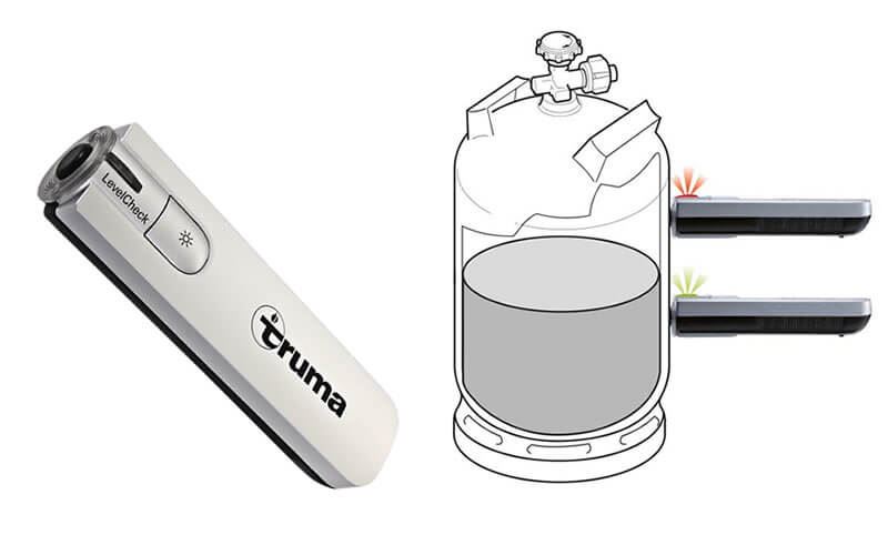 how to check gas levels in lpg bottles