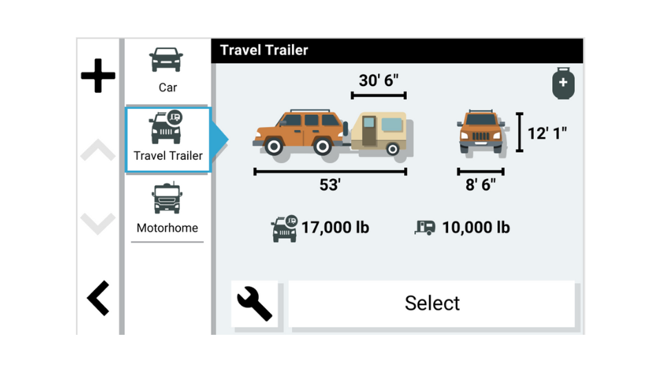 Avtex sat nav for caravans and motorhomes