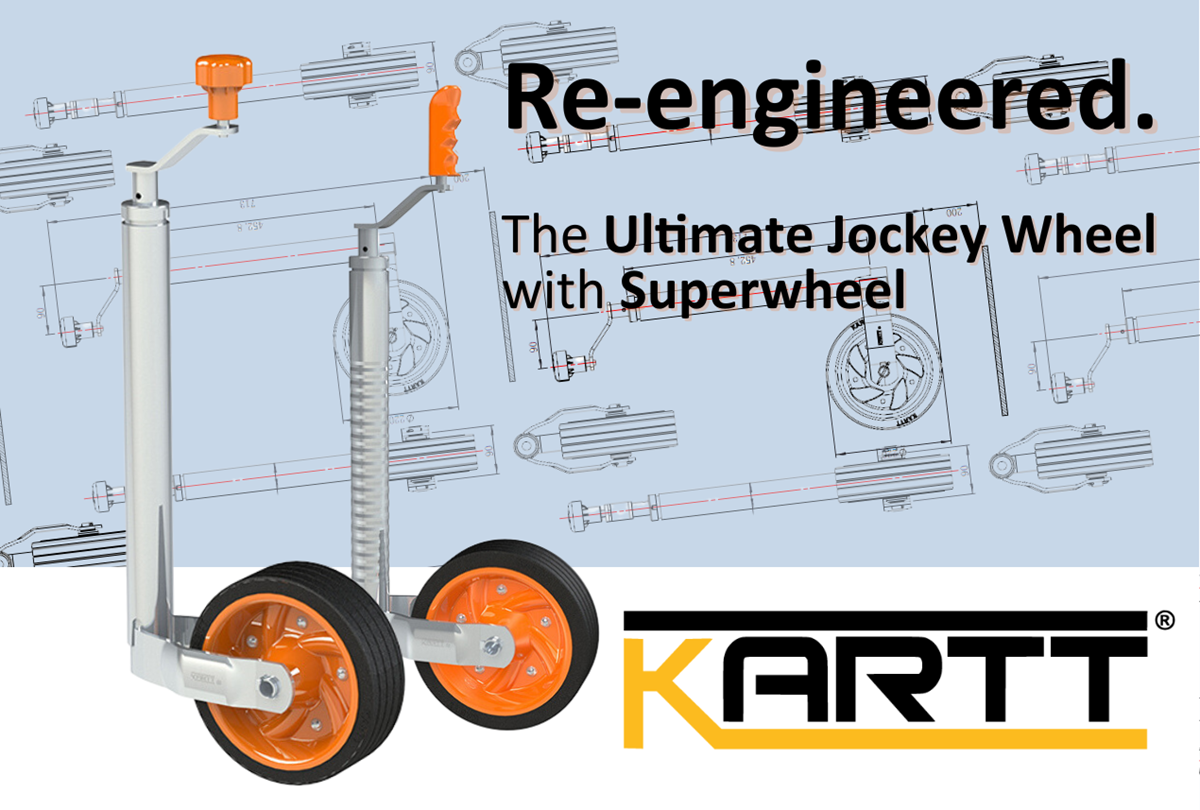 KARTT Caravan Jockey Wheel